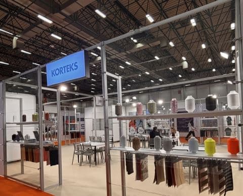 KORTEKS, 22. ULUSLARARASI İSTANBUL İPLİK FUARI'NDA SÜRDÜRÜLEBİLİR ÜRÜNLERİYLE DİKKAT ÇEKTİ